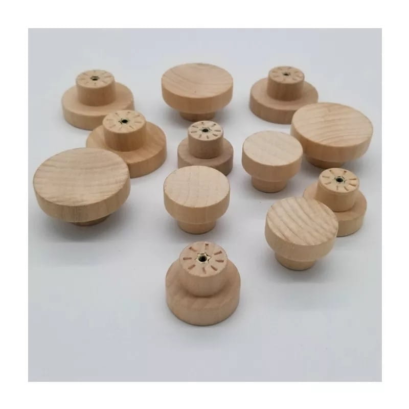 uchwyt drewniany wieszak wood natural m